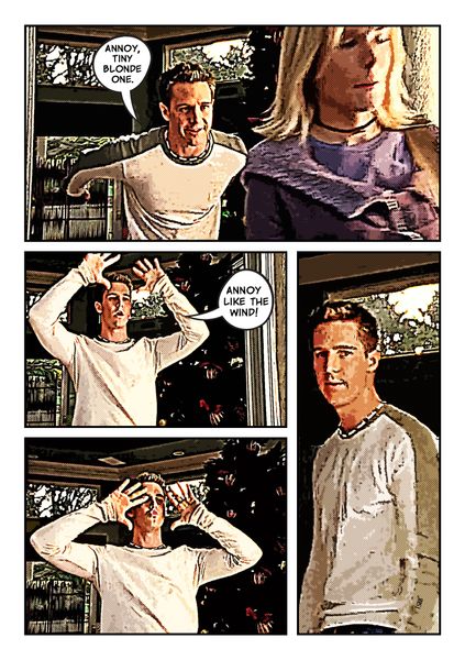 Art: Annoy Tiny Blonde One, Annoy Like the Wind'