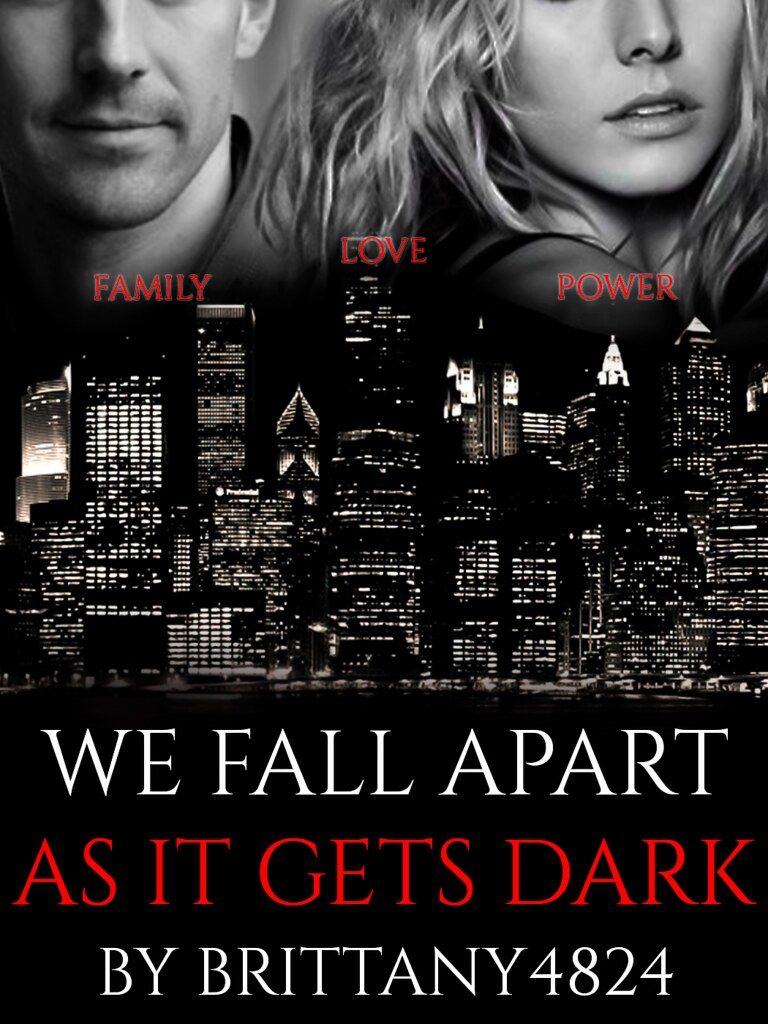 we fall apart as it gets dark