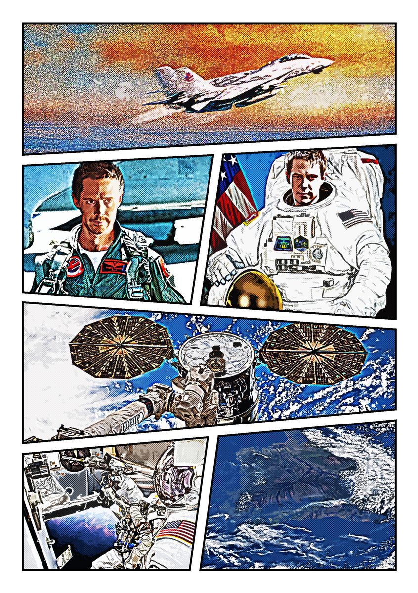 Art: Logan Echolls: Astronaut 002