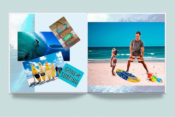 Art: An Echolls Family Photo Album:  Surfing