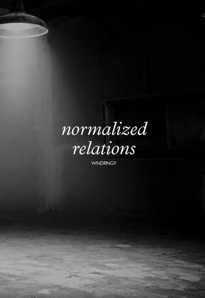 Normalized Relations