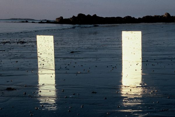 Image result for lumiere et land art