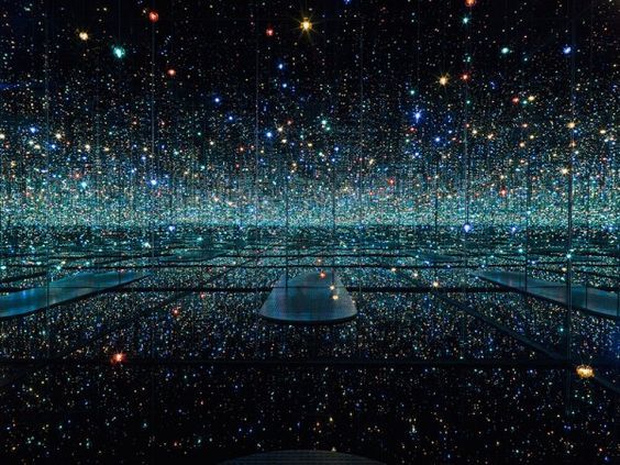 Two Mirrored Infinity Rooms by Yayoi Kusama Are On Display in New York City