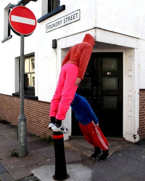 The Flying Tortoise: Human Bodies Used As Art In Urban Spaces By Choreographer Cie Willi Dorner...