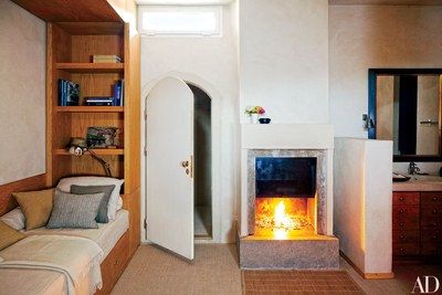 The modest guest suite.