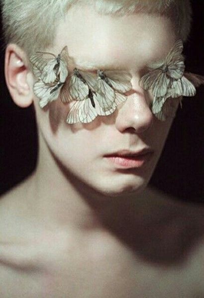butterflies, high end beauty, editorial #GlitterPhotography