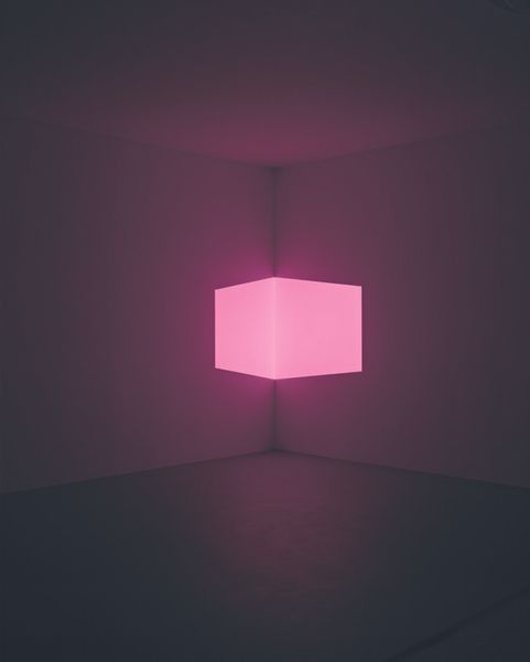 James Turrell - Afrum, Pale Pink projection, installation dimensions variable, 1968, ©️️ James…