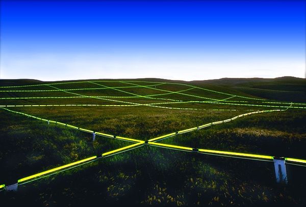 Image result for lumiere et land art