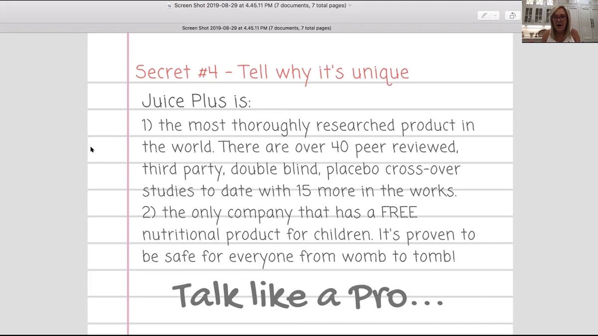 "How to Talk About Juice Plus+  Like a Pro"