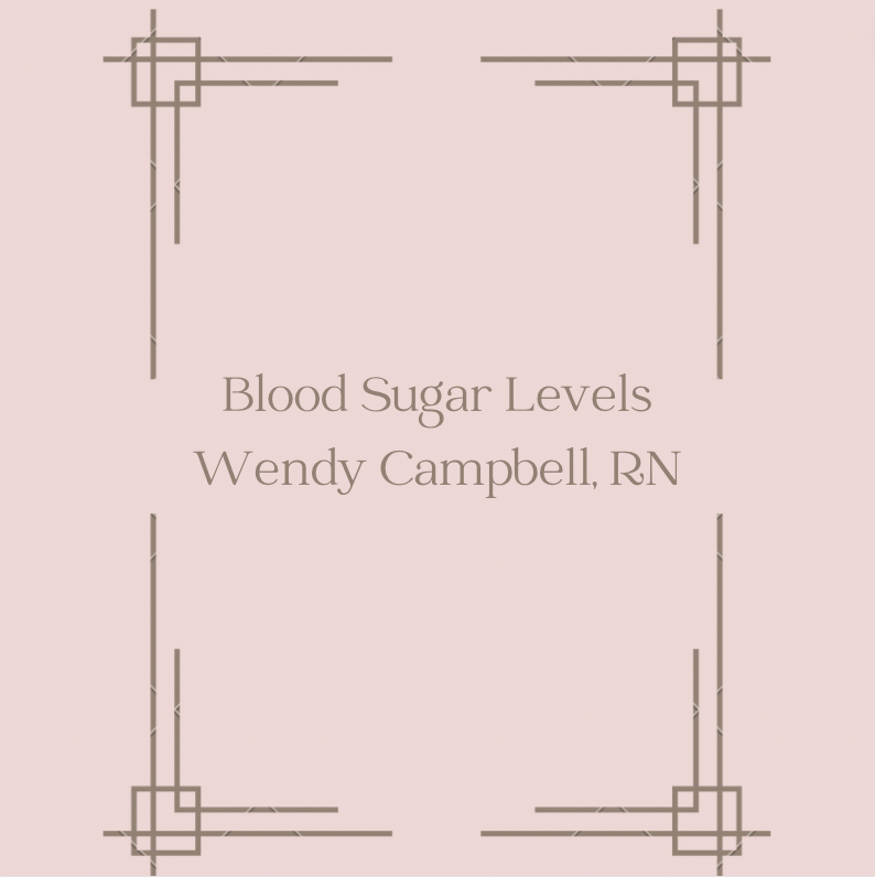 Blood Sugar Levels & Juice Plus+ - Wendy Campbell, RN