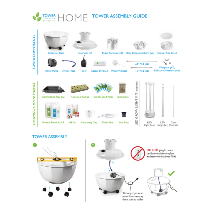 TG HOME Assembly Guide