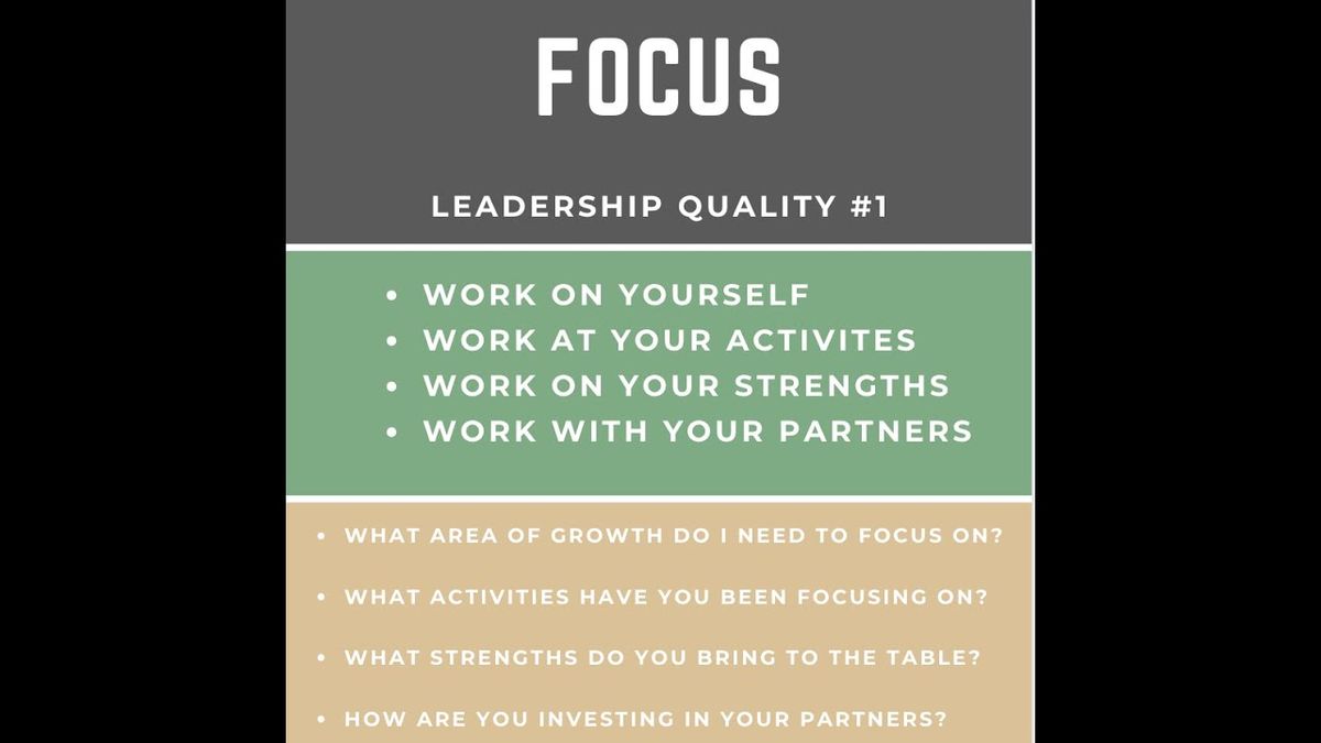 Leadership Skill #1