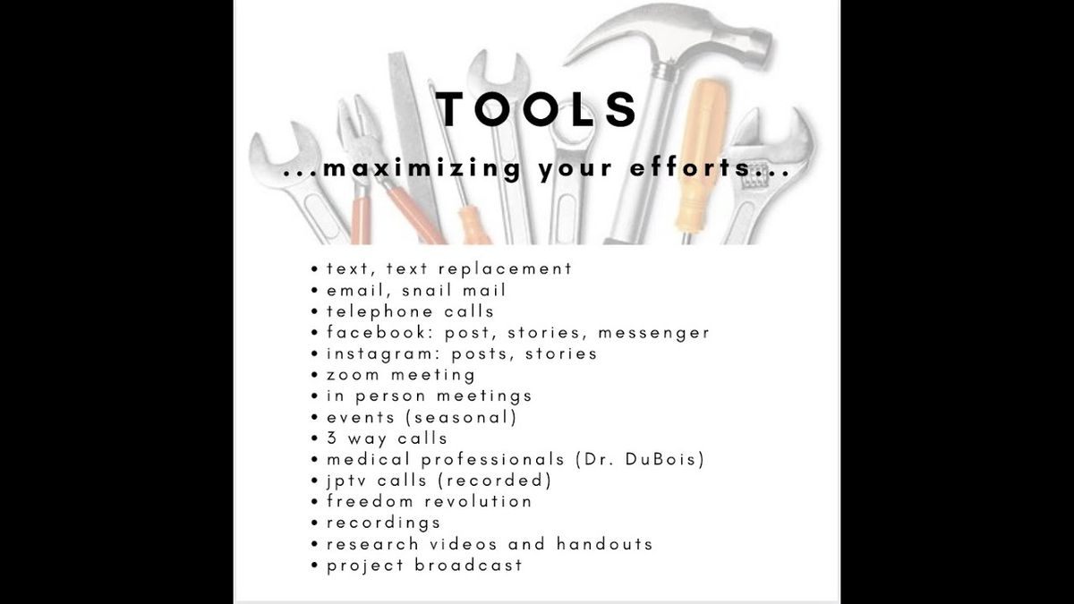 Utilizing Our Tools