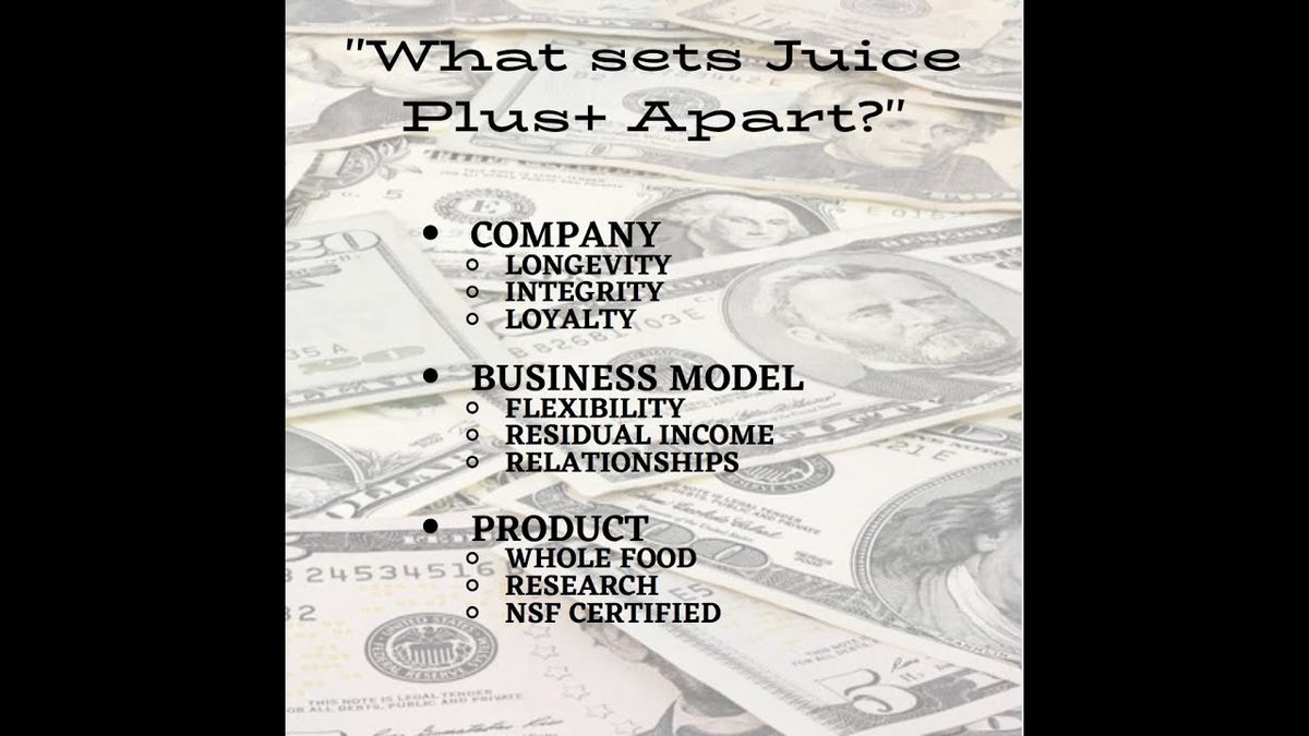 What Sets Juice Plus+ Apart?