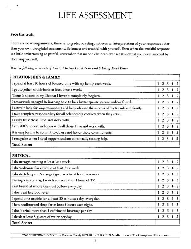 Life Assessment