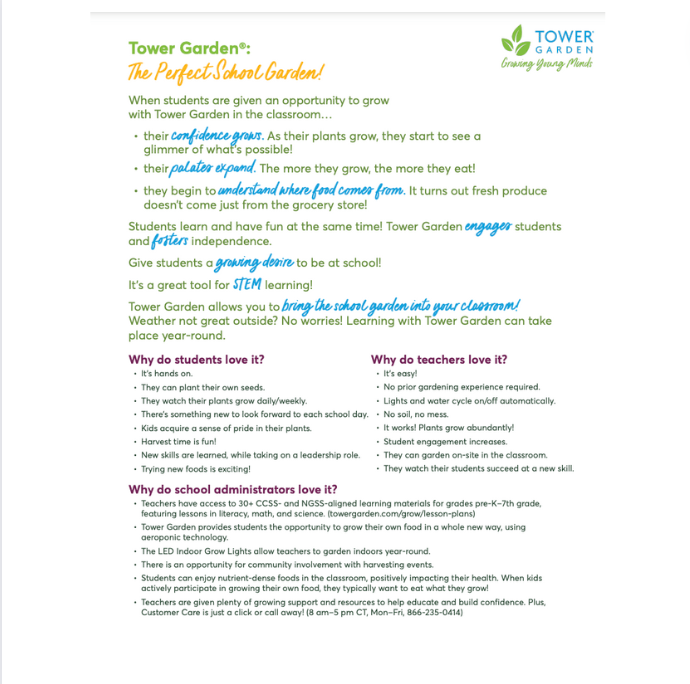 TG - The Perfect School Garden