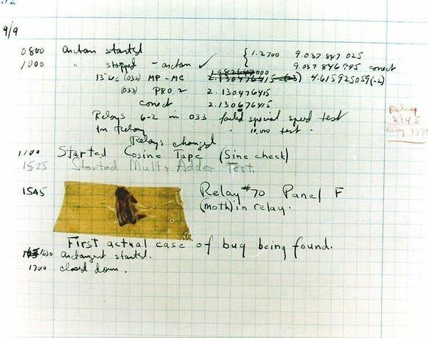Grace Hopper's Bug – Washington, D.C. - Atlas Obscura
