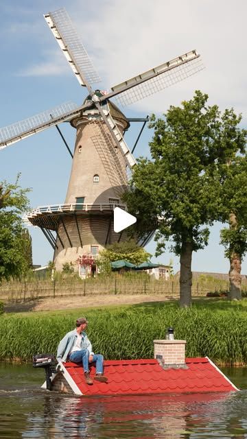 Willem de Haan on Instagram: "Just sailed the ‘Motor Home’ into Alkmaar for the Triënnale

The…