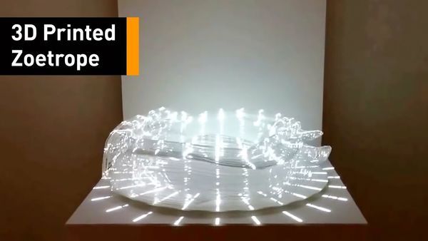 Meet The First 3D Printed Zoetrope...That Creates 3D Motion - YouTube