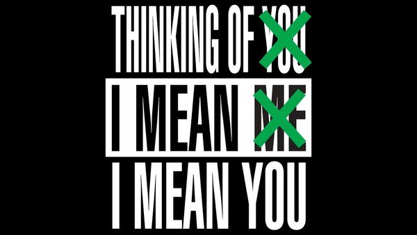 Barbara Kruger: Thinking of You. I Mean Me. I Mean You. - YouTube