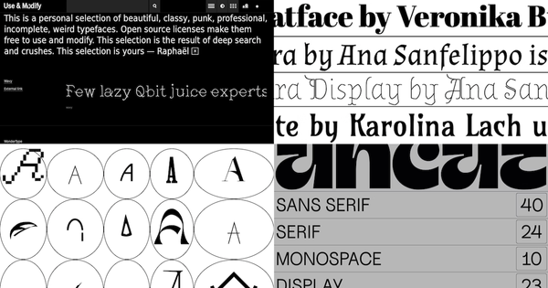 10 platforms for free fonts, as… | Creative Lives in Progress