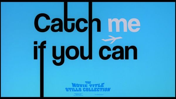 Catch Me If You Can (2002) title sequence - YouTube