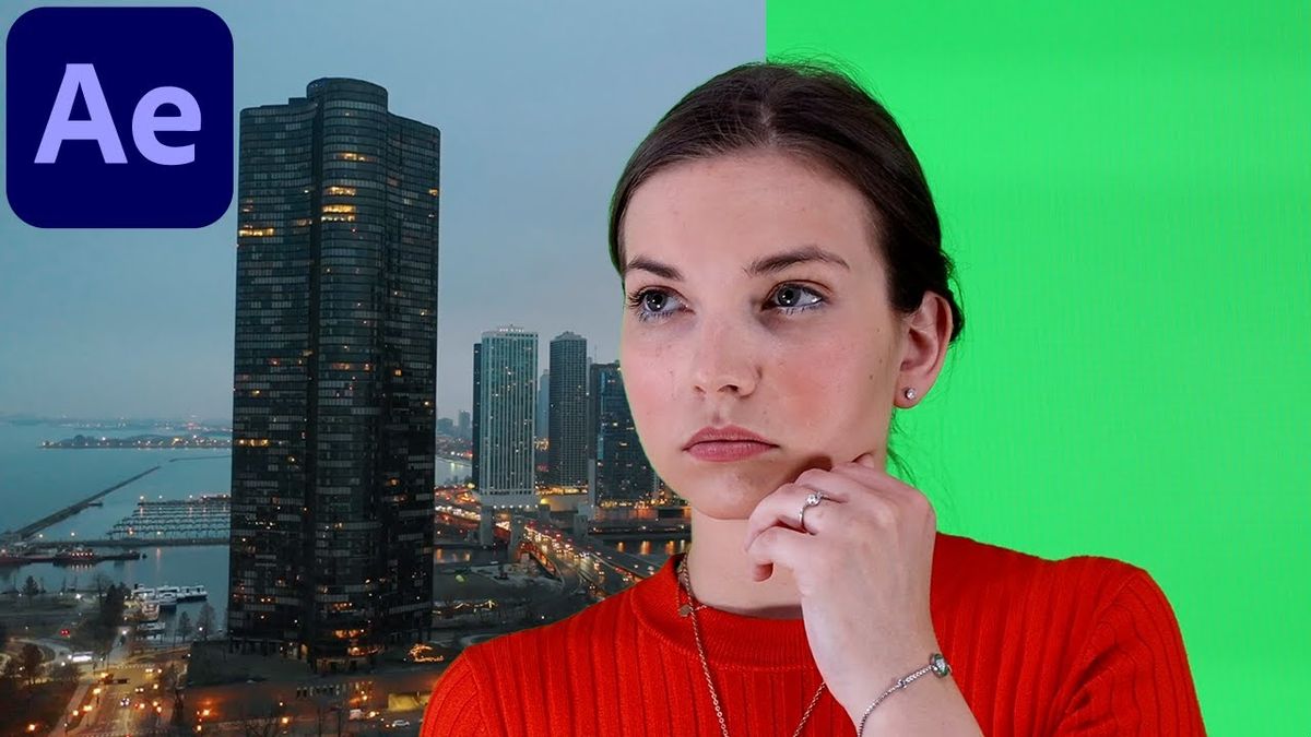How to Remove Green Screen Video Background in Adobe After Effects CC - YouTube