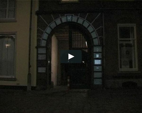 Projection on Gate on Vimeo