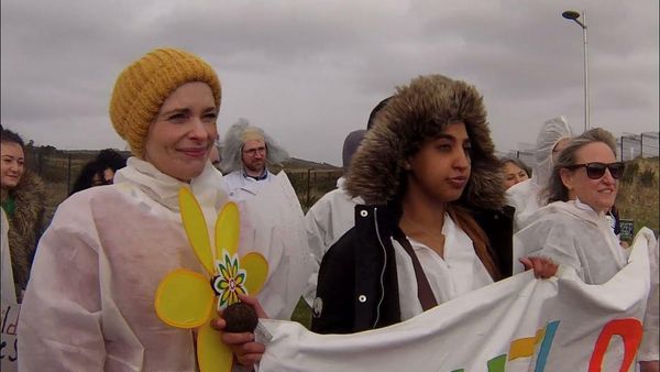 Subvertising in Belfast - YouTube