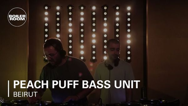 Peach Puff Bass Unit | Boiler Room Beirut