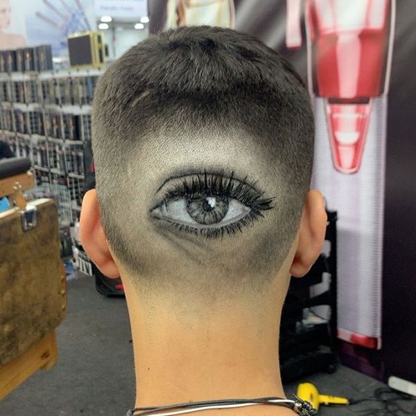 👁 #ojo #eye #3dhairportrait #robtheoriginal