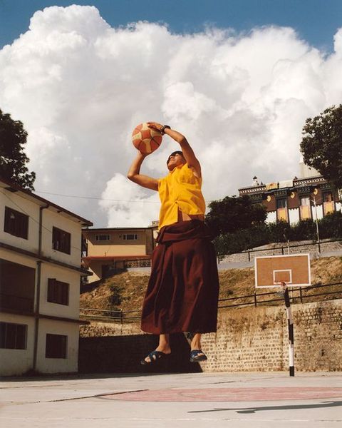 Tom Johnson photographs the basketball-playing monks of Dharamsala's Martyrs tournament | It's Nice…