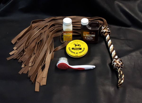 Flogger Cleaning Kit and How to Care for your Floggers