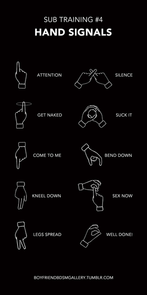 Hand Signals