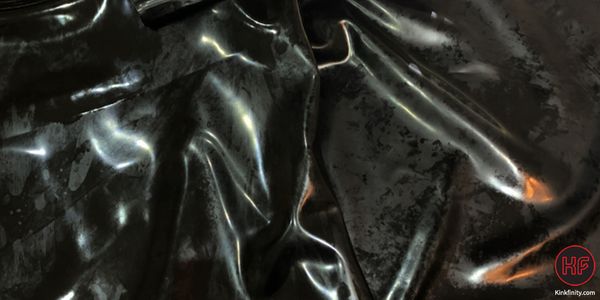 Single sided latex chlorination