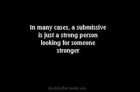 Strong and Submissive