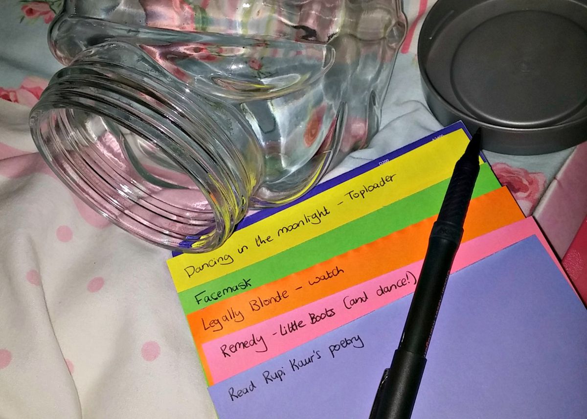 My Self Care Jar