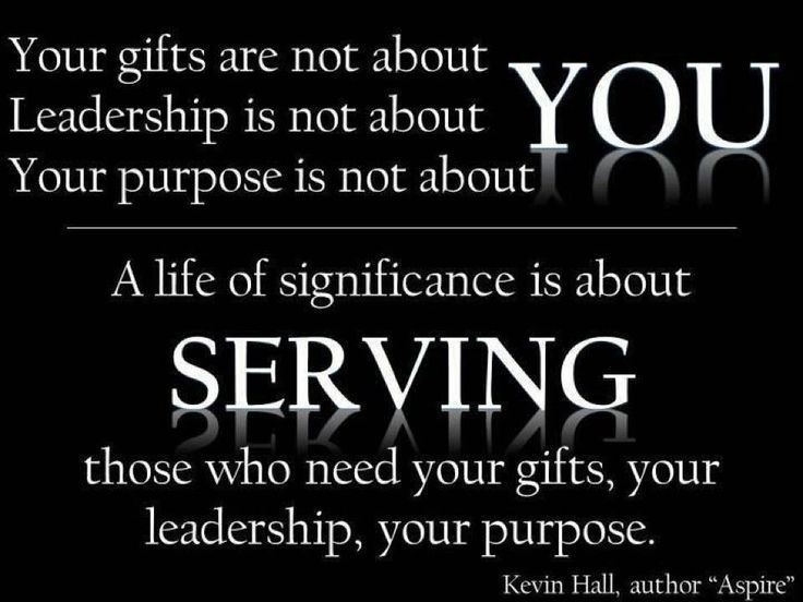 Sub Thoughts: On Servant Leadership