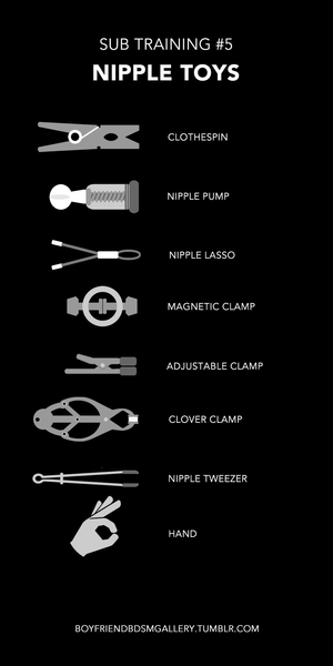 Types of Nipple Toys