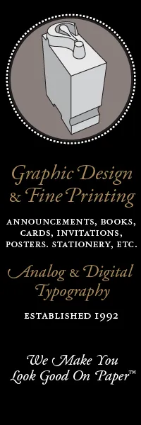 interrobang letterpress | Genuine Letterpress Design & Printing in Jamaica Plain, Massachusetts