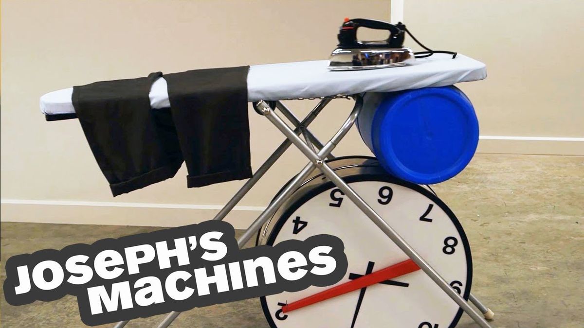 The Dresser - Rube Goldberg Machine for Getting Dressed | Joseph's Machines - YouTube
