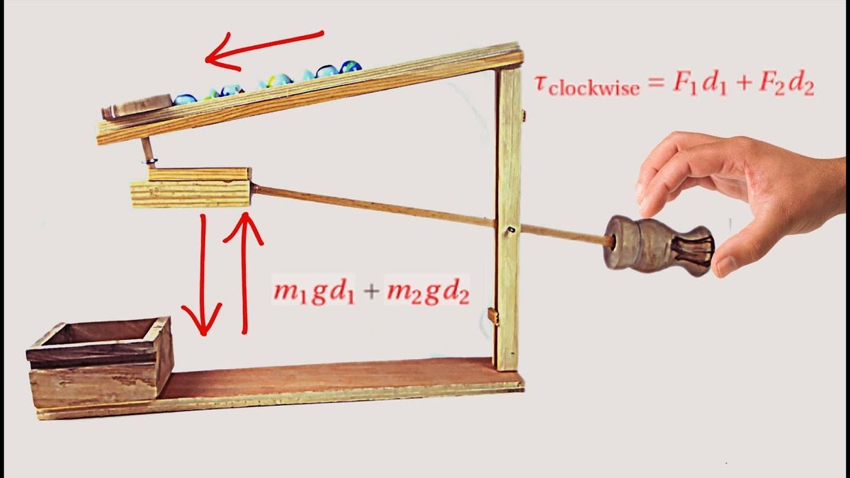 (72) How to Make Amish Marble Machine (Desk Toy) - YouTube