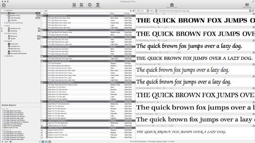 FontExplorer® X Pro - Font Management Software & Free Trial