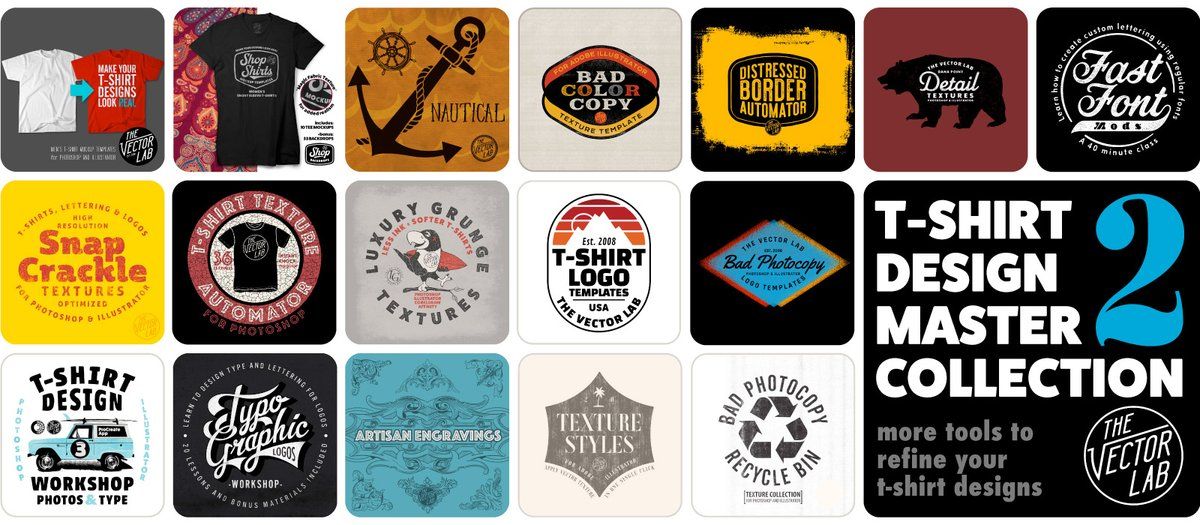 T-Shirt & Graphic Design Resources & Tutorials by Ray Dombroski