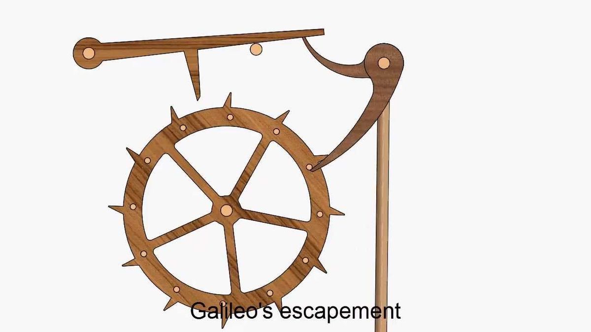 Galileo's Escapement - YouTube