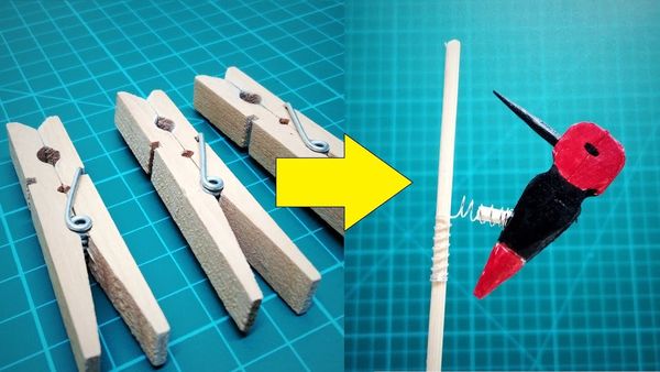 (72) Woodpecker | How to make Woodpecker | Moving Toy | Woodpecker on a Pole | Toy Woodpecker - You…