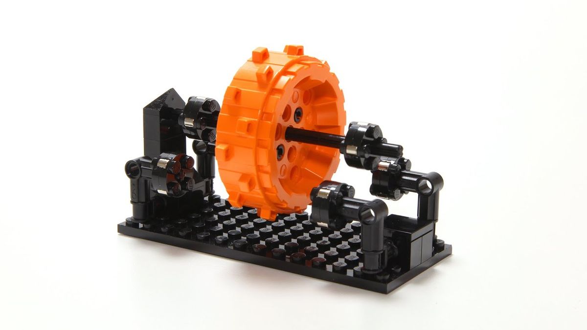 Magnetic Bearing : LEGO Technic - YouTube
