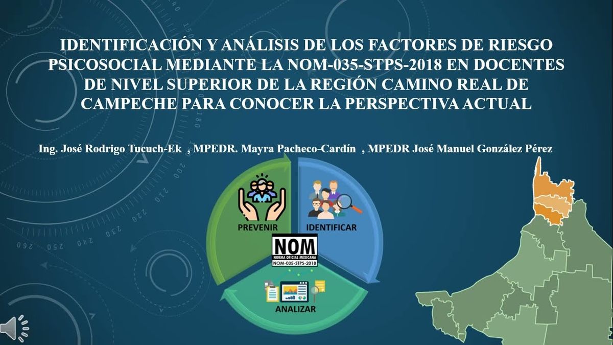 CDX153 - Identificación y Análisis de los Factores de Riesgo Psicosocial mediante la NOM-035-STP…