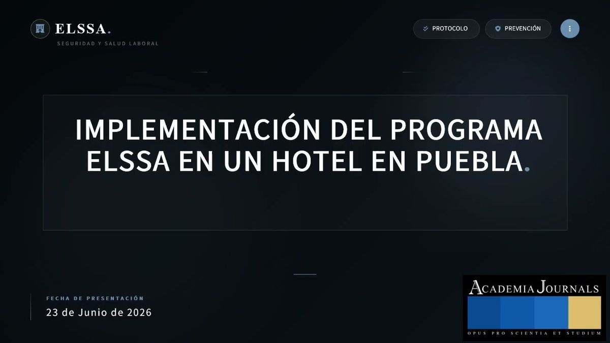 CIP073- Implementación del Programa ELSSA para Promover una Cultura Organizacional de Seguridad y …