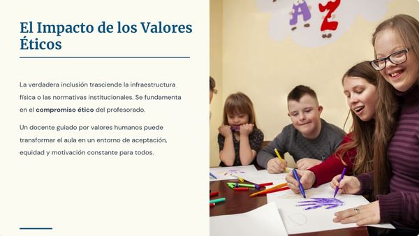 NUE081- Valores Docentes y su Impacto en la Inclusión Educativa de Estudiantes con Discapacidad # …
